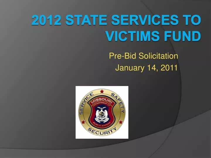 pre bid solicitation january 14 2011