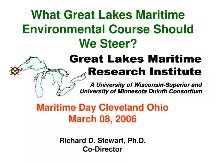 what great lakes maritime environmental course should we steer