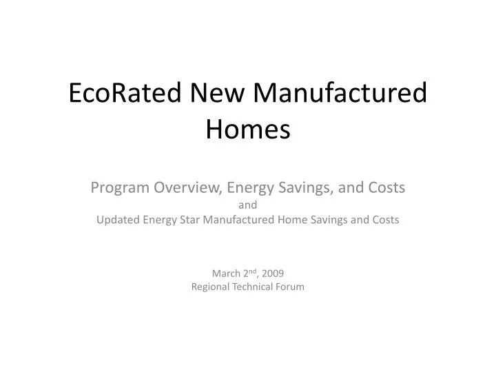 ecorated new manufactured homes