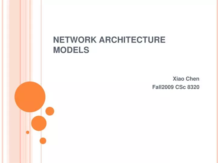 network architecture models