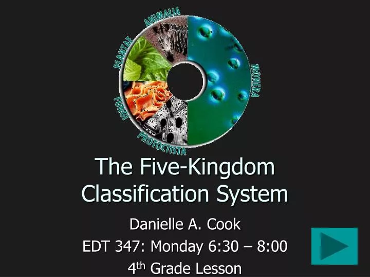 the five kingdom classification system