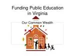 Learning About Virginia School Funding: - slide 1