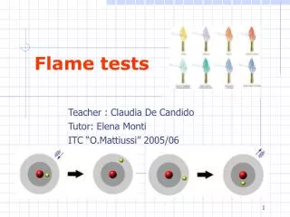 Flame tests