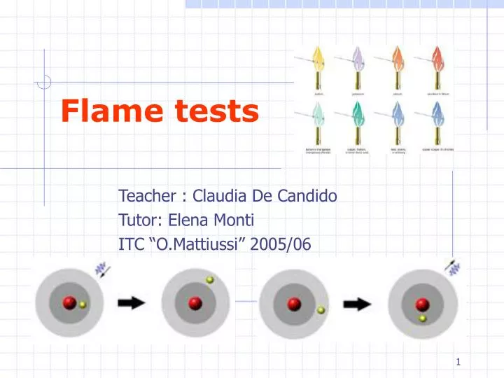 flame tests