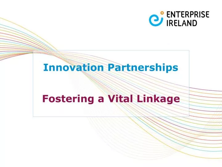 innovation partnerships