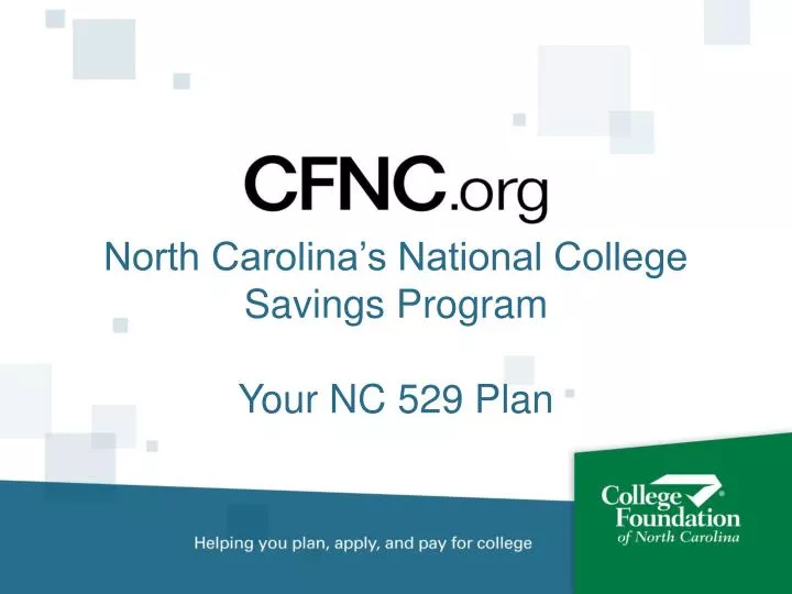 north carolina s national college savings program your nc 529 plan