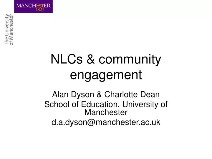 nlcs community engagement