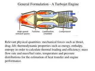 General Formulation - A Turbojet Engine