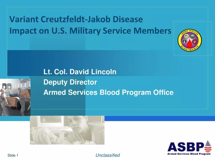 variant creutzfeldt jakob disease impact on u s military service members