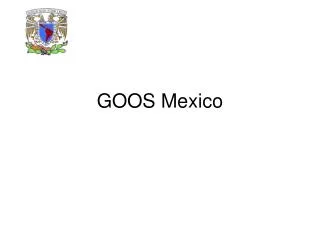 GOOS Mexico