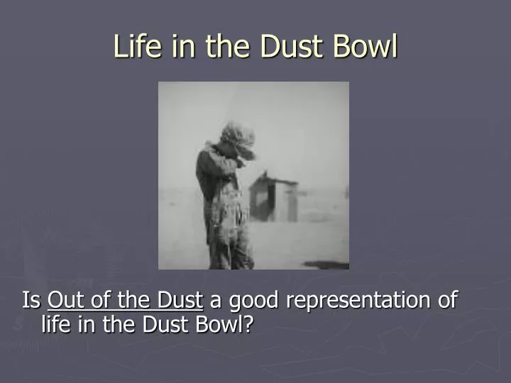 life in the dust bowl