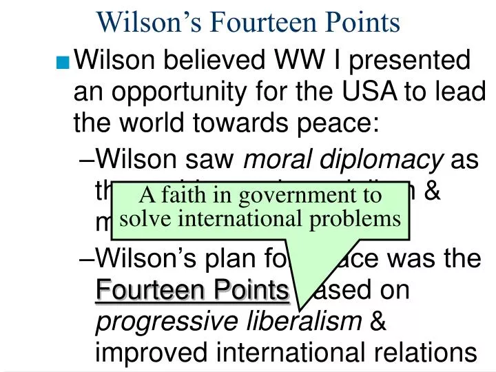 wilson s fourteen points