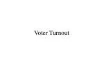 Voter Turnout - slide 1