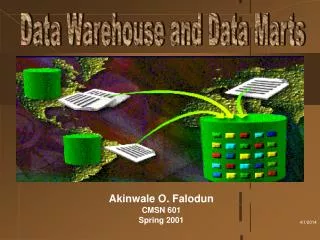 Akinwale O. Falodun CMSN 601 Spring 2001