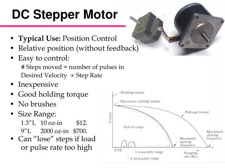 dc stepper motor