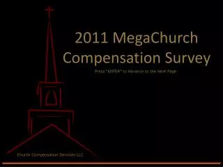 2011 MegaChurch Compensation Survey