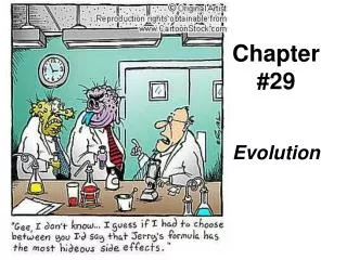 Chapter #29 Evolution