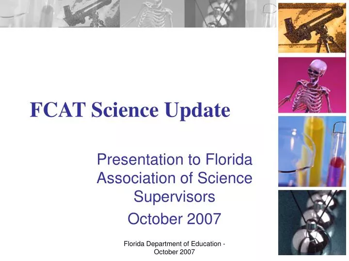 fcat science update