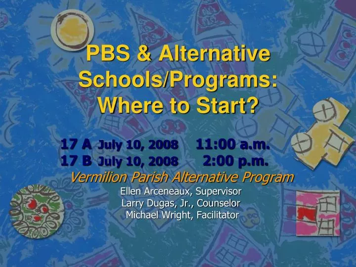 pbs alternative schools programs where to start