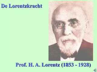 De Lorentzkracht