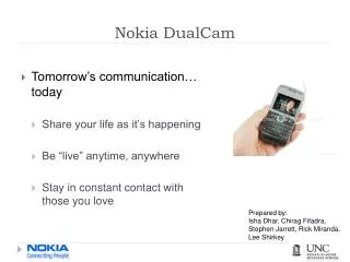 Nokia DualCam