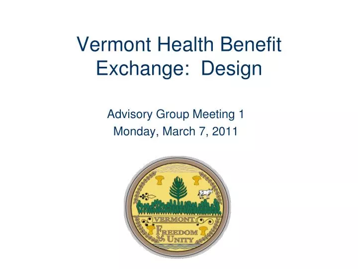 vermont health benefit exchange design
