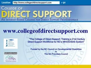 www.collegeofdirectsupport.com