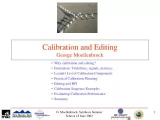 Calibration and Editing George Moellenbrock