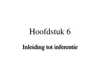 hoofdstuk 6