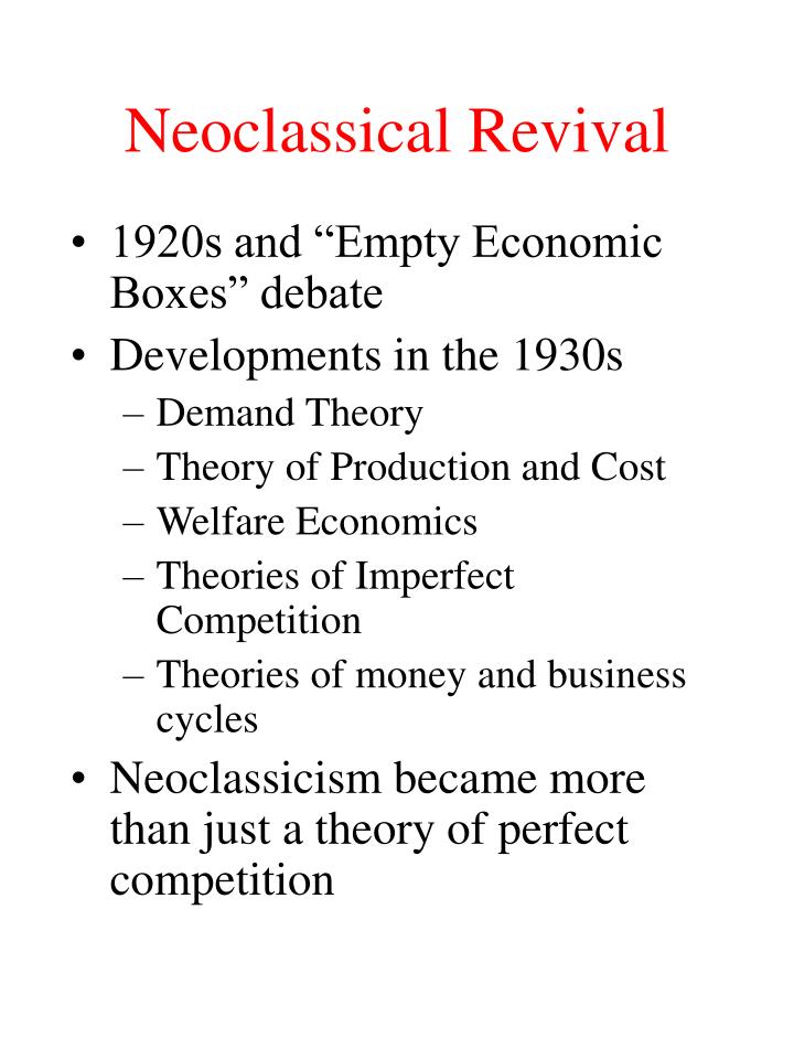 neoclassical revival