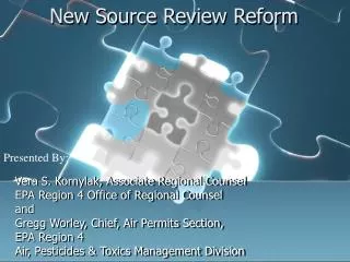 New Source Review Reform