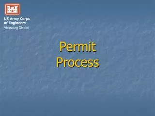 Permit Process