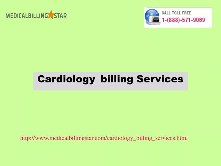 cardiology billing services
