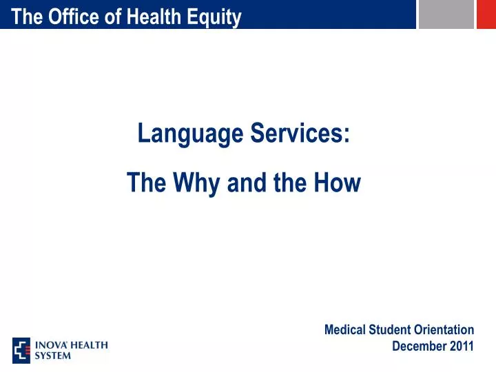 language services the why and the how