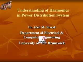 Understanding of Harmonics in Power Distribution System