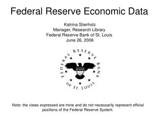 Note: the views expressed are mine and do not necessarily represent official positions of the Federal Reserve System.