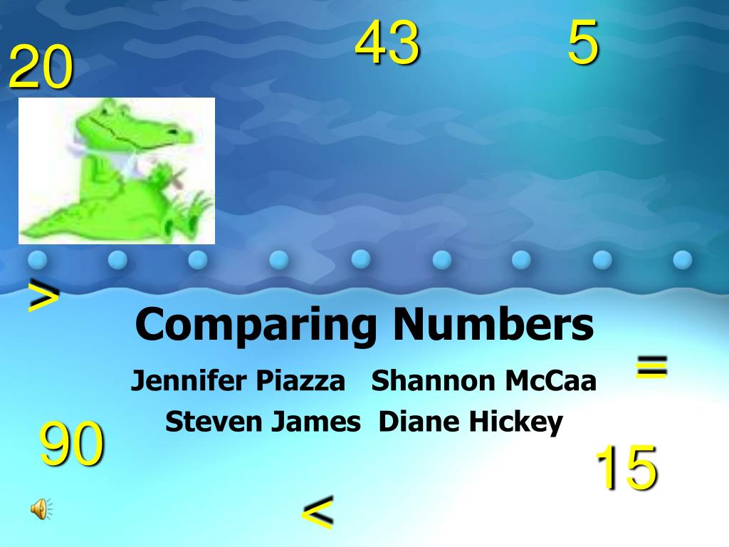 PPT - Comparing Numbers PowerPoint Presentation, free download - ID:571140