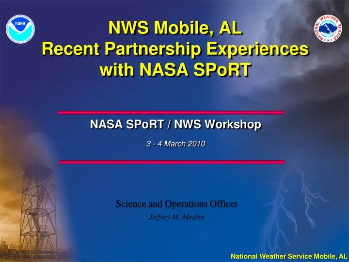 nws mobile al recent partnership experiences with nasa sport
