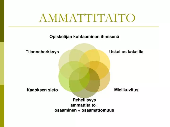 ammattitaito