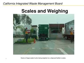 Scales and Weighing