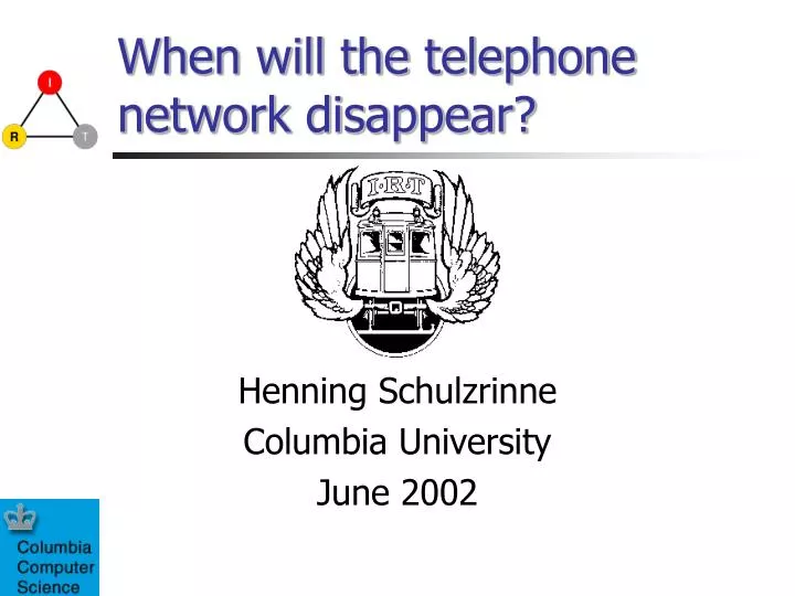 when will the telephone network disappear