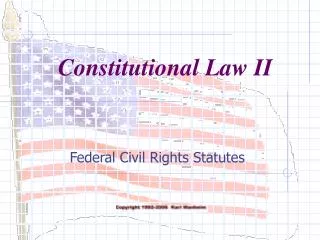 Federal Civil Rights Statutes
