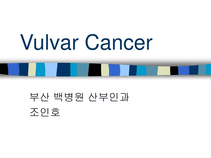 vulvar cancer