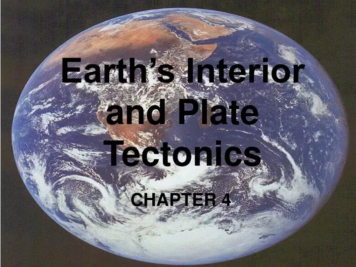 earth s interior and plate tectonics