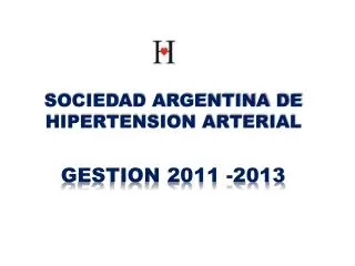 GESTION 2011 -2013