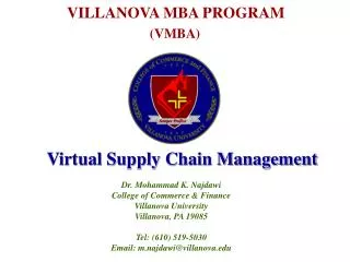 Virtual Supply Chain Management