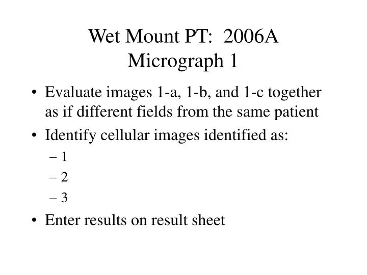 wet mount pt 2006a micrograph 1