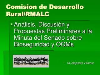 Comision de Desarrollo Rural/RMALC