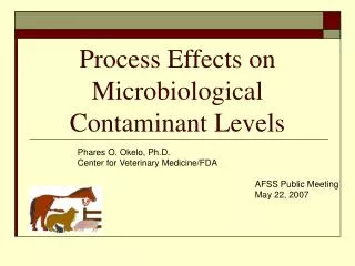 Process Effects on Microbiological Contaminant Levels