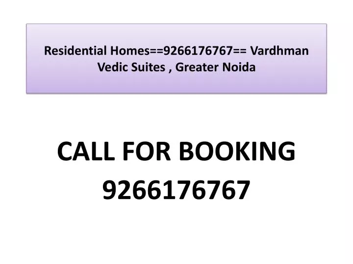 residential homes 9266176767 vardhman vedic suites greater noida